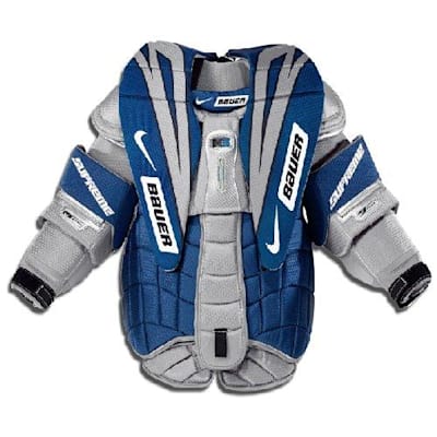 Front-Blue/Grey (Bauer Supreme One95 Goalie Chest & Arms - Senior)
