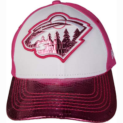 Front View (New Era Minnesota Wild Appli-Shine Adjustable Hat)