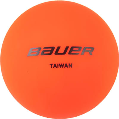 Orange (Bauer Warm Temperature Street Hockey Ball 4 Pack)