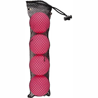 Cool Pink (Bauer Street Hockey Ball Cool - 4 Pack)