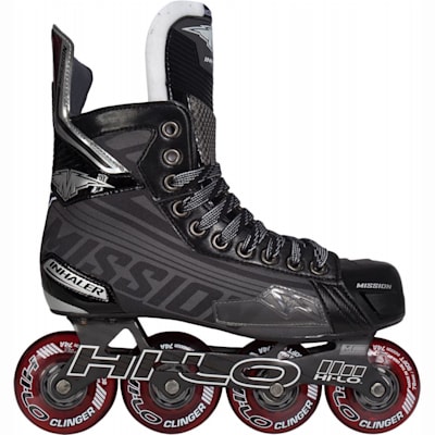 Details about   Mission Inhaler DS5 Skate Size 10E Inline Hockey Skates 11.5 US Men
