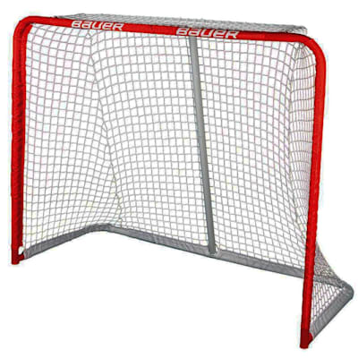 54x44x24 (Bauer Deluxe Recreational Steel Hockey Goal - 54" x 44" x 24")
