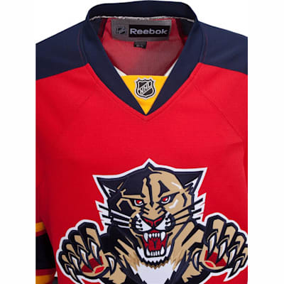Reebok Florida Panthers NHL Men Red Official Premier Home Jersey, Size: XL