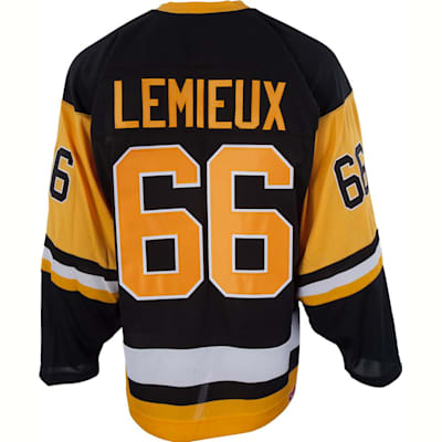 Men's Pittsburgh Penguins Mario Lemieux Reebok Authentic Practice