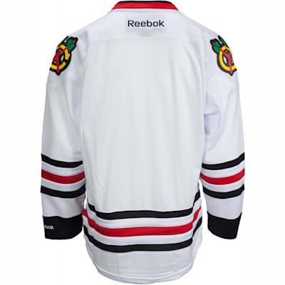 Chicago Blackhawks White Premier Stitched Jersey