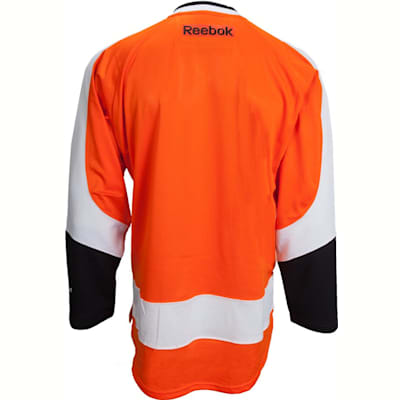 PHILADELPHIA FLYERS AWAY TEAM ISSUED REEBOK EDGE 2.0 7287 JERSEY GOALIE CUT  60