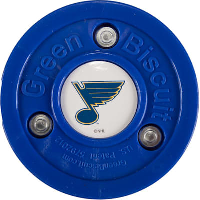 St. Louis Blues (Green Biscuit NHL Team Logo Puck)