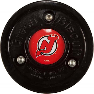 New Jersey Devils (Green Biscuit NHL Team Logo Puck)