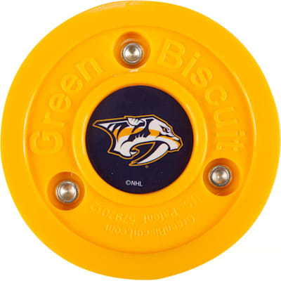 Nashville Predators (Green Biscuit NHL Team Logo Puck)