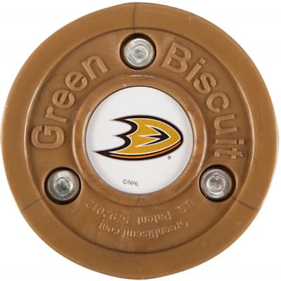 Anaheim Ducks (Green Biscuit NHL Team Logo Puck)