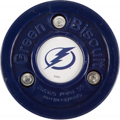 Tampa Bay Lightning (Green Biscuit NHL Team Logo Puck)