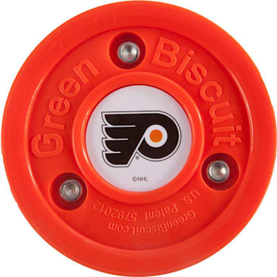 Philadelphia Flyers (Green Biscuit NHL Team Logo Puck)
