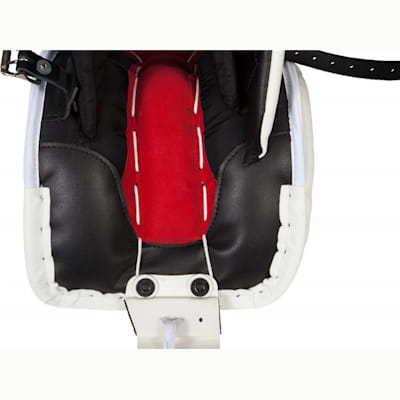 Close up Inside Boot (Bauer Reactor 9000 Goalie Leg Pads - Senior)