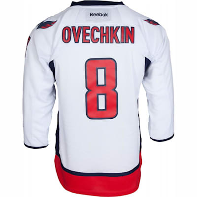 No8 Alex Ovechkin Red Home Authentic Women's Stitched Jersey