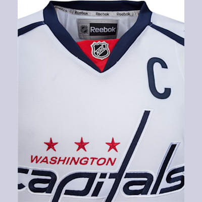 ALEX OVECHKIN SIGNED Washington Capitals AUTHENTIC REEBOK JERSEY