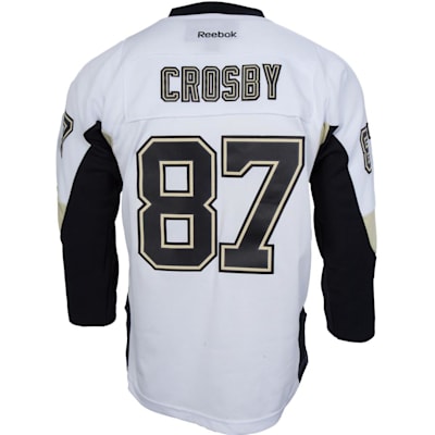 SIDNEY CROSBY PITTSBURGH PENGUINS REVERSE RETRO HOCKEY JERSEY **YOUTH L/XL**