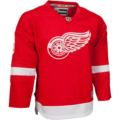 Detroit Red Wings Reebok Women's Jersey Pullover Hoodie - Red