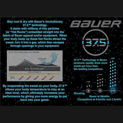 37.5™ Technology (Bauer Vapor 1X Ice Hockey Skates - Senior)