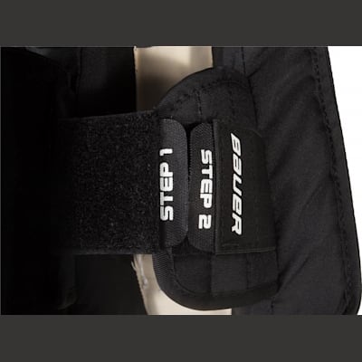 Step 1 Step 2 View (Bauer Prodigy 2.0 Goalie Leg Pads - Youth)