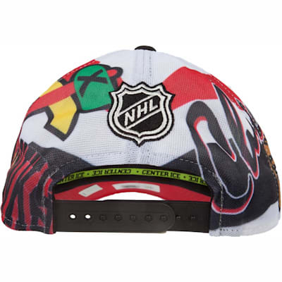 Back View (Reebok 2015 NHL Team Playoffs Hat - Mens)