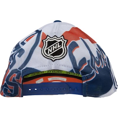 Back View (Reebok 2015 NHL Team Playoffs Hat - Mens)
