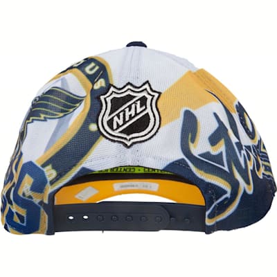 Back View (Reebok 2015 NHL Team Playoffs Hat - Mens)