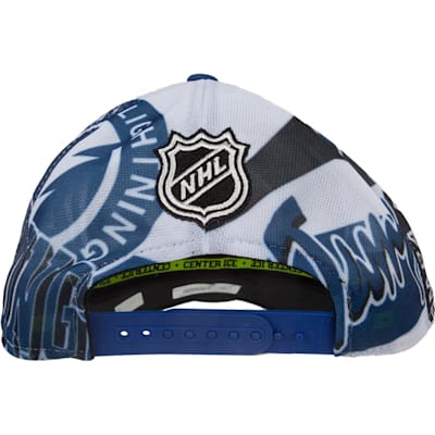 Back View (Reebok 2015 NHL Team Playoffs Hat - Mens)