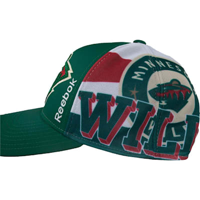 Side View (Reebok 2015 NHL Team Playoffs Hat - Mens)