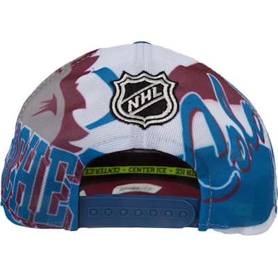 Back View (Reebok 2015 NHL Team Playoffs Hat - Mens)