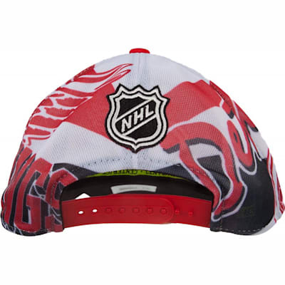 Back View (Reebok 2015 NHL Team Playoffs Hat - Mens)