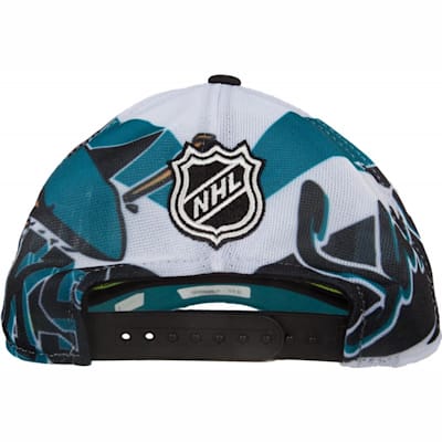 Back View (Reebok 2015 NHL Team Playoffs Hat - Mens)