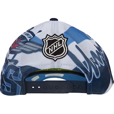 Back View (Reebok 2015 NHL Team Playoffs Hat - Mens)
