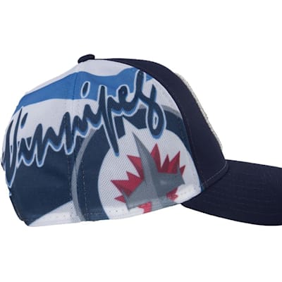 Side View (Reebok 2015 NHL Team Playoffs Hat - Mens)
