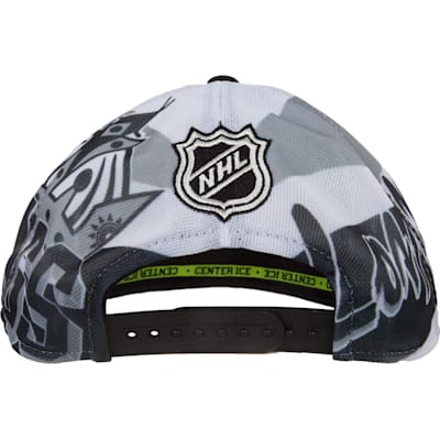 Back View (Reebok 2015 NHL Team Playoffs Hat - Mens)