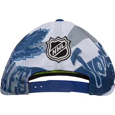Back View (Reebok 2015 NHL Team Playoffs Hat - Mens)