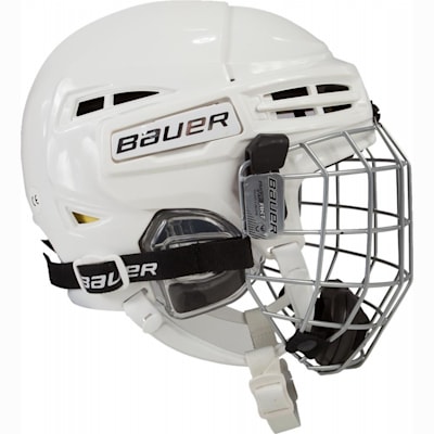  (Bauer RE-AKT 100 Hockey Helmet Combo - Youth)