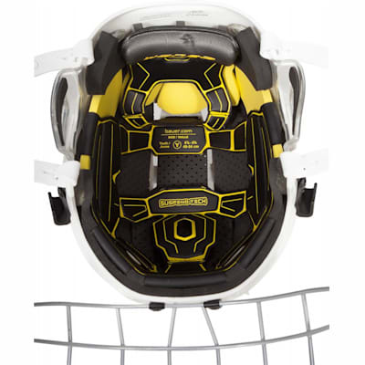  (Bauer RE-AKT 100 Hockey Helmet Combo - Youth)
