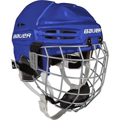 Royal (Bauer RE-AKT 100 Hockey Helmet Combo - Youth)