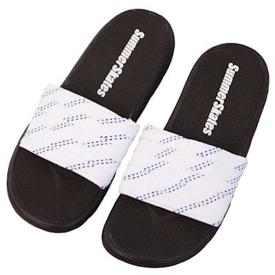 Hockey lace flip flops discount