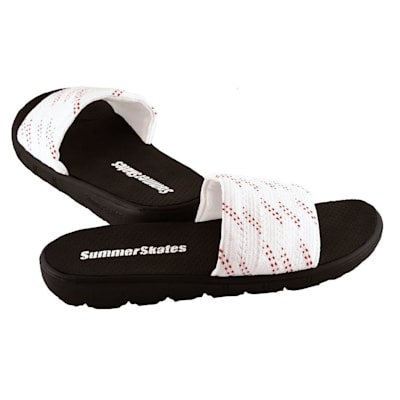 White with Red (SummerSkates Sandals - Senior)