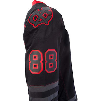 Reebok Patrick Kane Chicago Blackhawks Black Ice Jersey - Mens