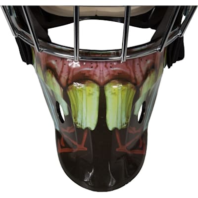 Front View (Bauer NME 3 DaveArt Design Hockey Goalie Mask - Junior)
