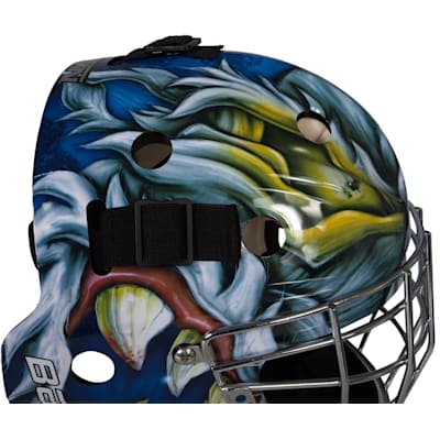 Three Quarter View (Bauer NME 3 DaveArt Design Hockey Goalie Mask - Senior)