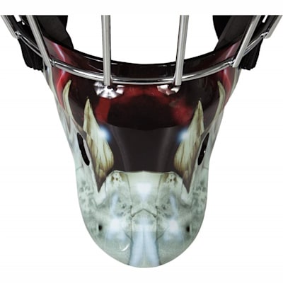 Chin View (Bauer NME 3 DaveArt Design Hockey Goalie Mask - Senior)
