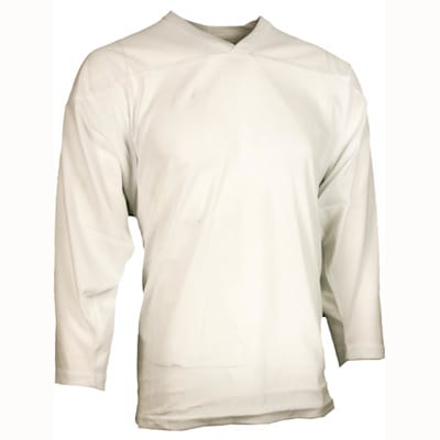 White (CCM 10100 Practice Jersey - Junior)