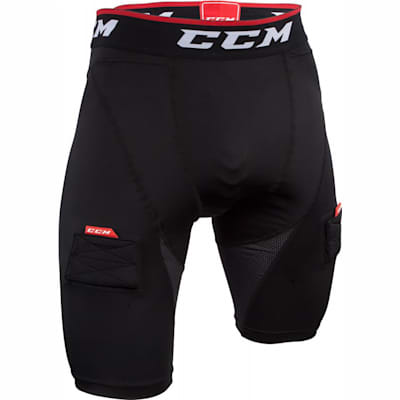CCM Mesh Hockey Jock Shorts - Adult - Black - M