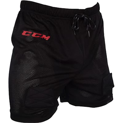 Front (CCM Mesh Jock Hockey Shorts - Senior)