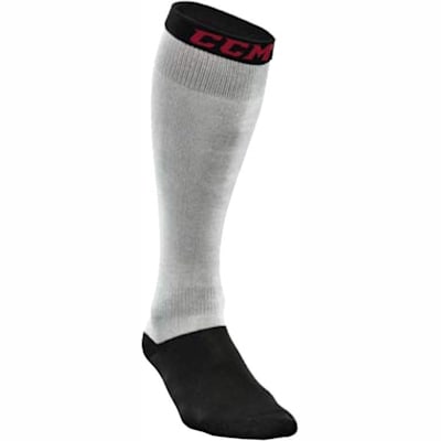 Grey (CCM Pro-Line Cut-Resistant Knee Length Performance Socks - Adult)