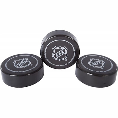 3 Pucks Included (Franklin Mini NHL Foam Puck 3 Pack)