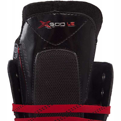 Tongue View (Bauer Vapor X500 LE Ice Hockey Skates - Senior)